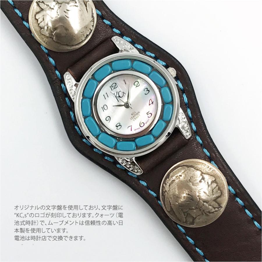 腕時計 メンズ レディース 本革 革 レザー KC,s ケーシーズ ケイシイズ