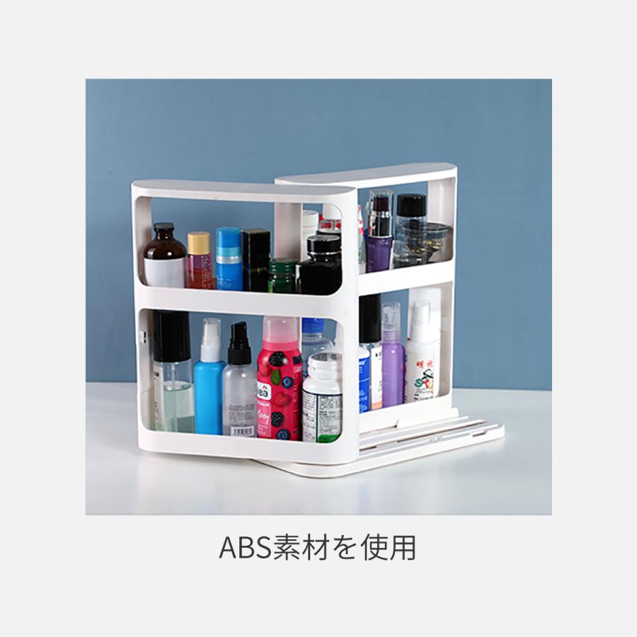 ２段 両開き 小物 収納 ラック 棚 キャビネット 収納棚 化粧品収納 食器 ミニ食器棚 2段 クリア 収納棚 キャビネット アクリル扉付き 台所卓上