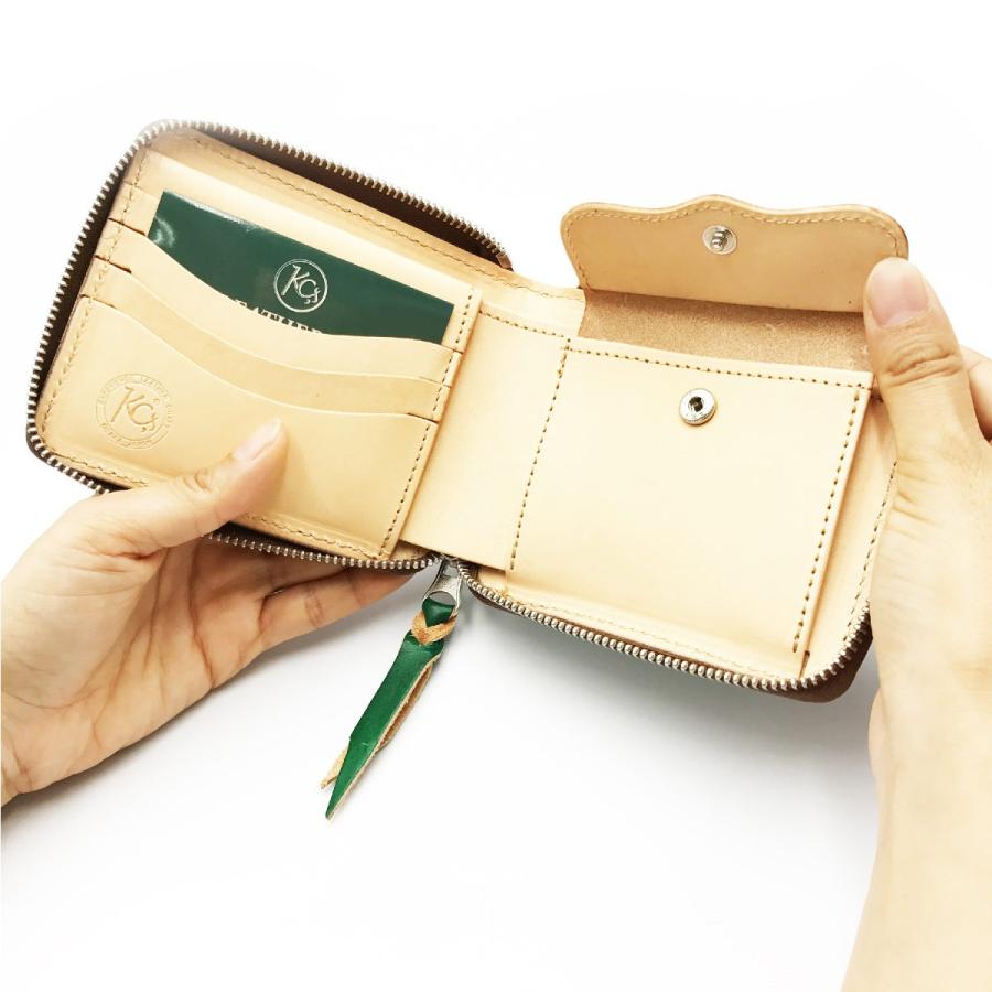 二つ折り革財布 財布 メンズ レディース ラウンドファスナー 二つ折り革財布 財布 メンズ レディース ラウンドファスナー