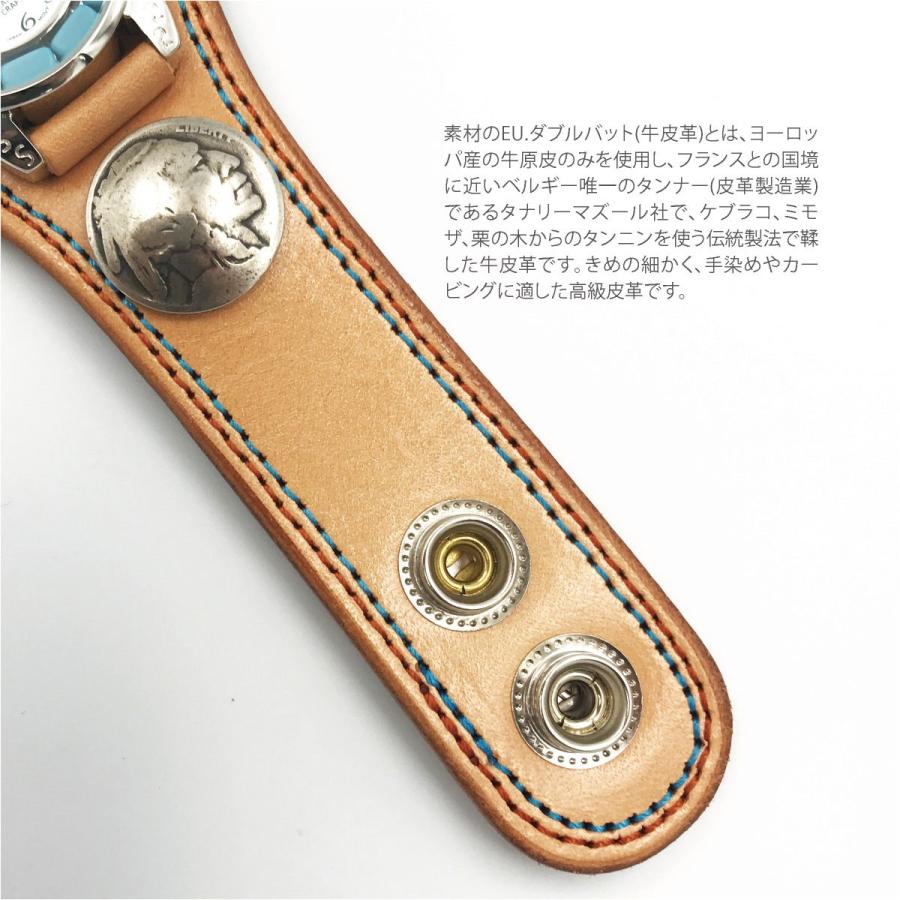 腕時計 メンズ レディース 本革 革 レザー KC,s ケーシーズ