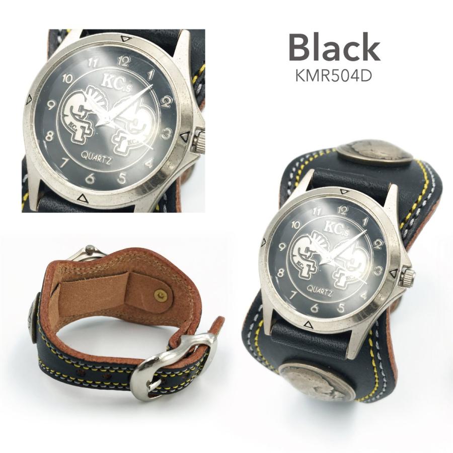 腕時計 メンズ レディース 本革 革 レザー KC,s ケーシーズ ケイシイズ エスパニョーラ レザーブレスレット kmr504｜gochumon｜16