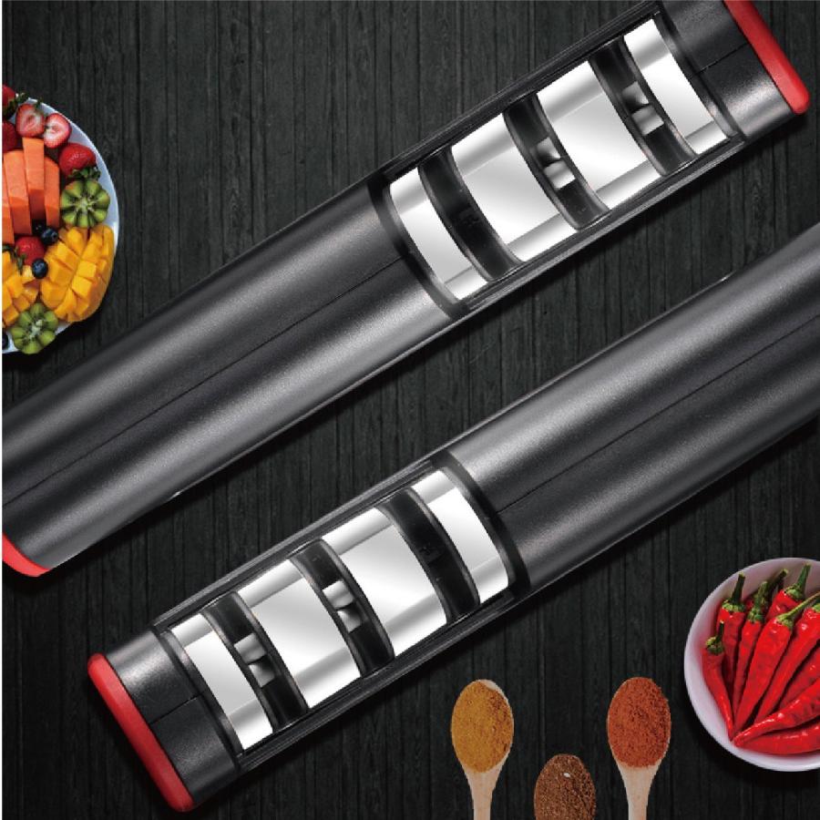 包丁研ぎ器 包丁 シャープナー 包丁磨き 砥石 ダイヤモンド セラミック ダイヤモンドシャープナー knife-sharpner |  | 11