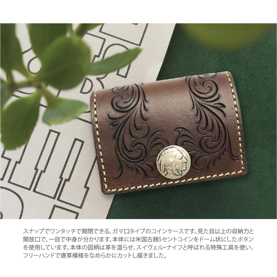 コインケース 本革 メンズ レディース がま口 牛革 革 レザー KC,s