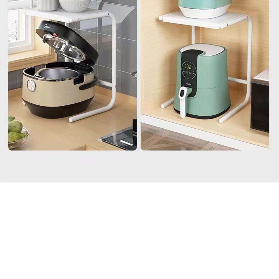 炊飯器ラック キッチンラック ポットラック ラック 高さ41.5cm 省