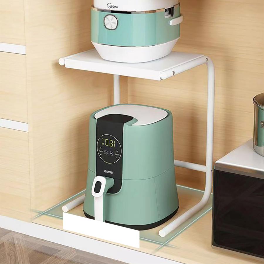 炊飯器ラック キッチンラック ポットラック ラック 高さ41.5cm 省