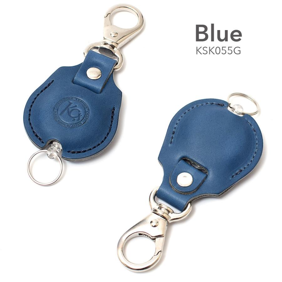 キーリング リール カードケース 本革 パスケース 定期入れ メンズ