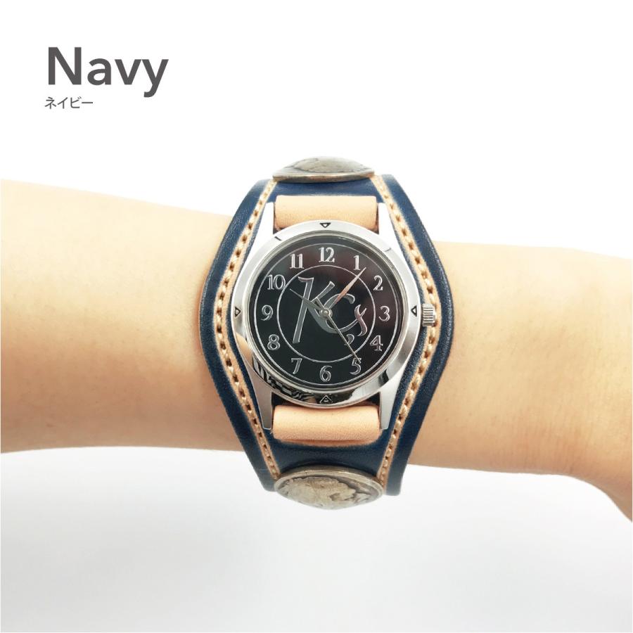 腕時計 メンズ レディース 本革 革 レザー KC,s ケーシーズ ケイシイズ