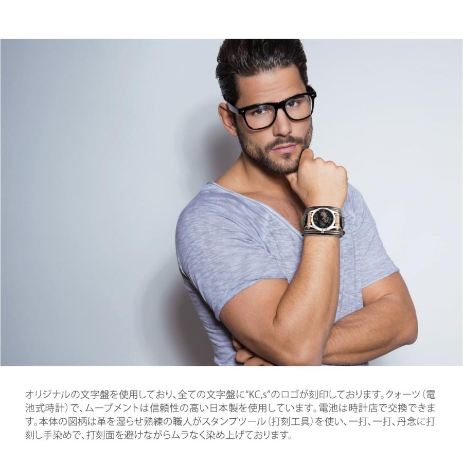 腕時計 メンズ レディース 本革 革 レザー KC,s ケーシーズ ケイシイズ