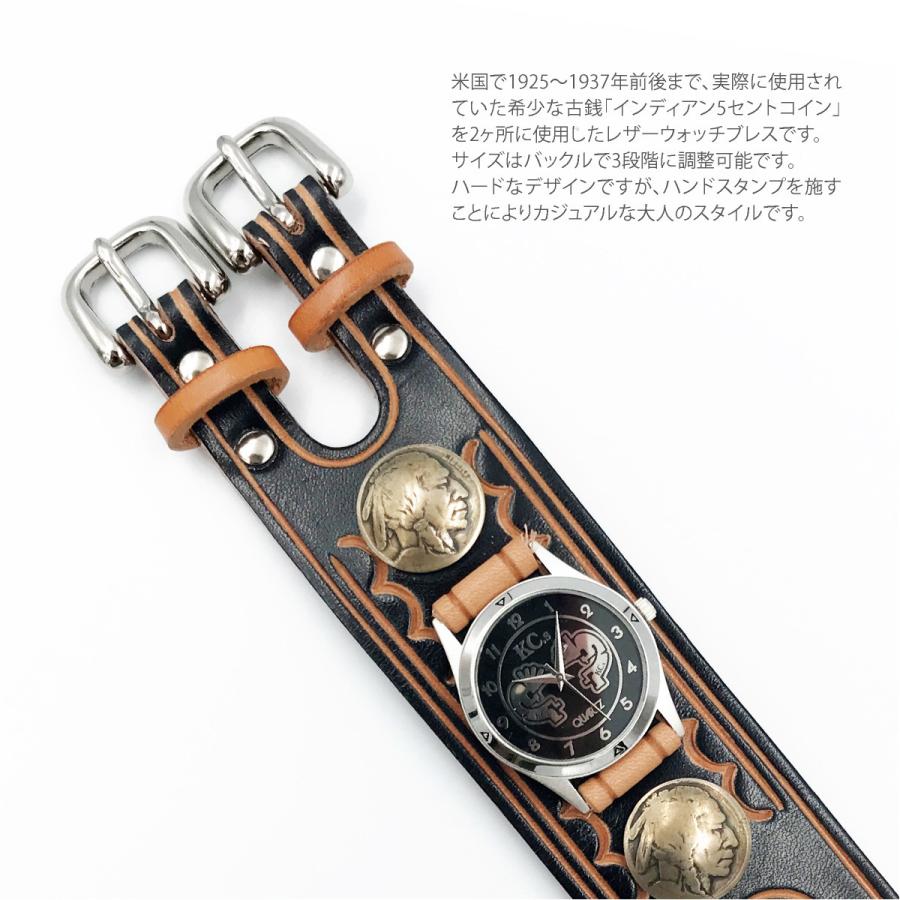 腕時計 メンズ レディース 本革 革 レザー KC,s ケーシーズ ケイシイズ