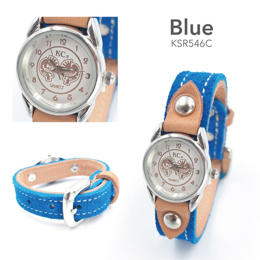 腕時計 レディース 本革 革 レザー KC,s ケーシーズ ケイシイズ レザーブレスレット ksr546｜gochumon｜12