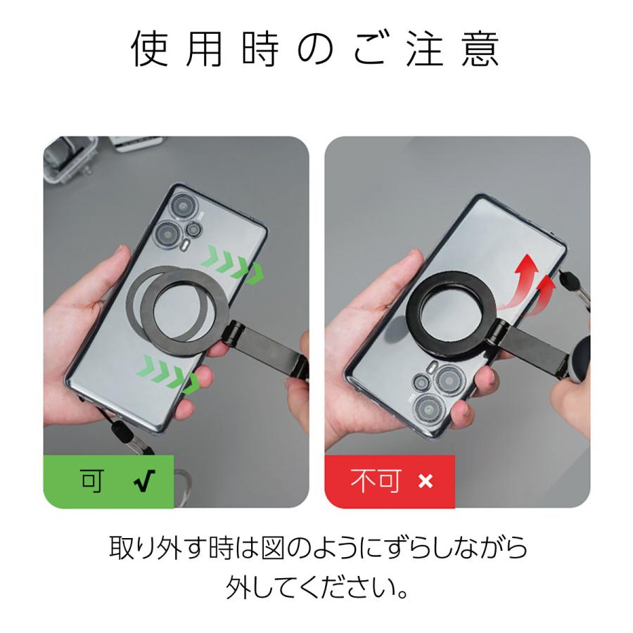 TELESIN ネックレス式マウント スマホ 首掛け 柔軟性 磁気取り付け便利