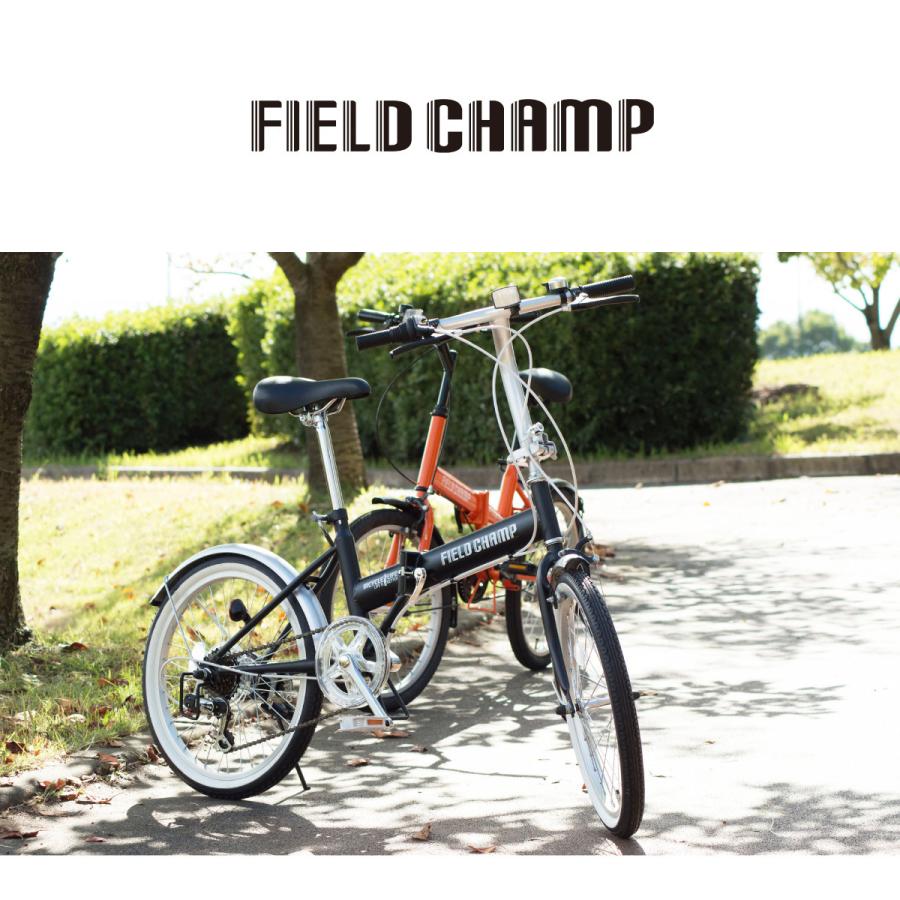 自転車 折りたたみ 20インチ 6段ギア FIELD CHAMP フィールドチャンプ