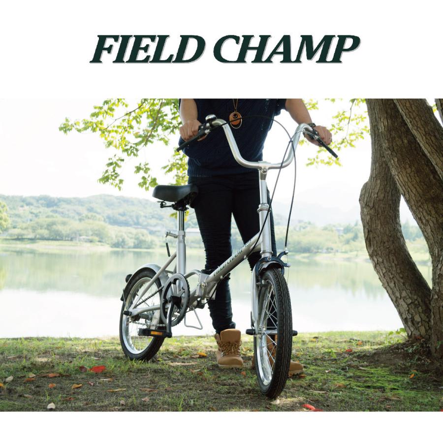FIELD CHAMP 16インチ折りたたみ自転車　【新品未使用】 MG-FCP16RD 16インチ折畳み自転車 FIELD CHAMP レッド色