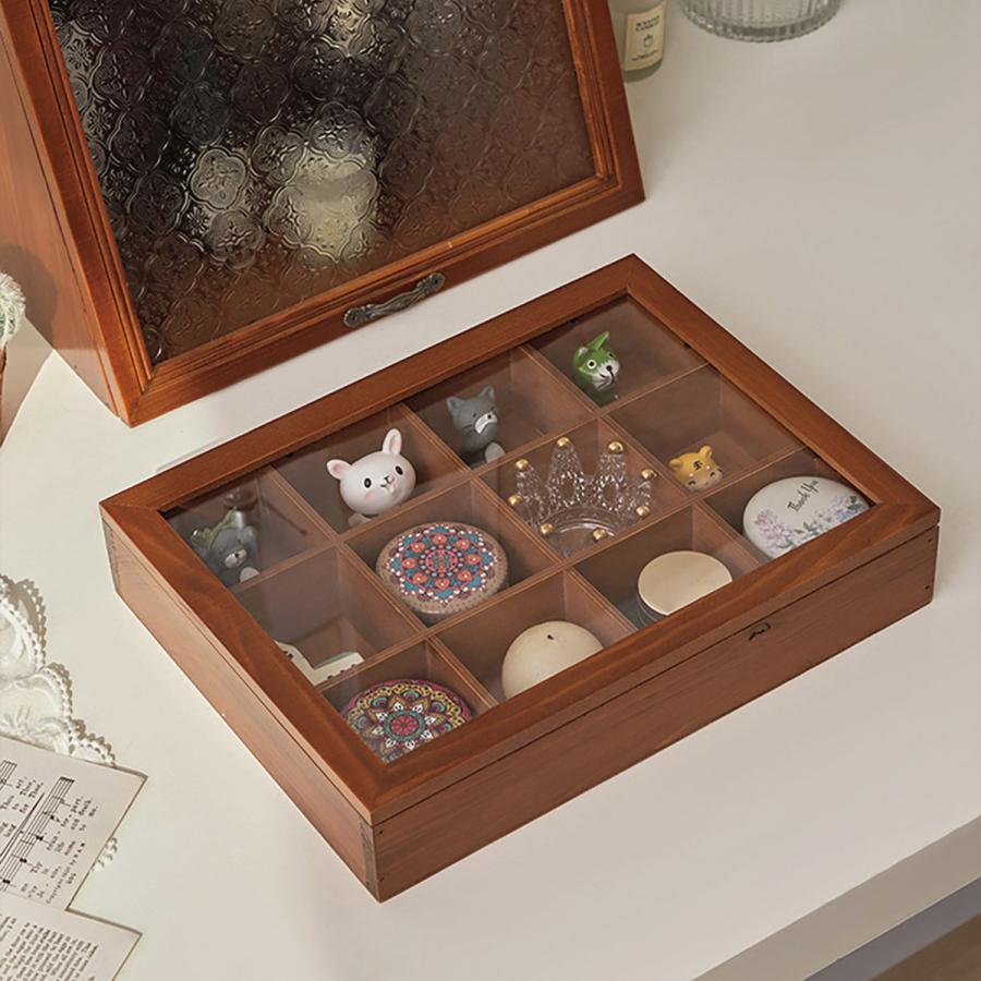 美品　木製　ヴィンテージ　チェスト　棚　アクセサリー　小物　当時物 木製 卓上 小物入れ 引き出し ミニチェスト アンティーク ウッド