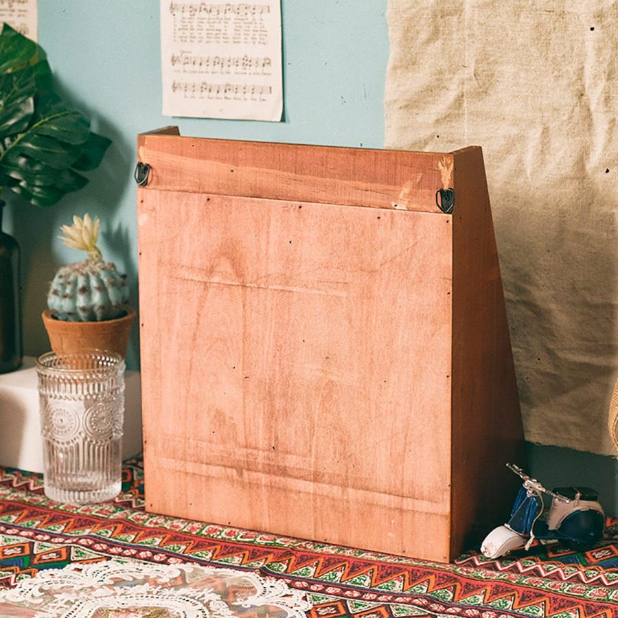 木製 卓上 小物入れ ミニチェスト アンティーク ウッド 収納