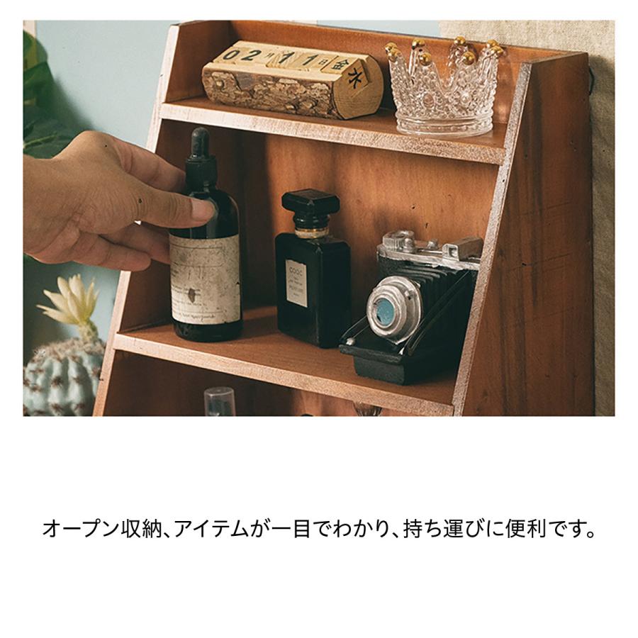 木製 卓上 小物入れ ミニチェスト アンティーク ウッド 収納