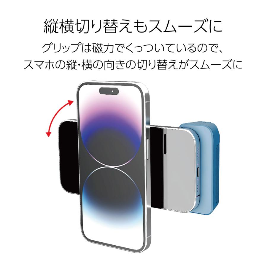 MagSafe対応 スマホ カメラグリップ スマホ用マグネット ステッカー