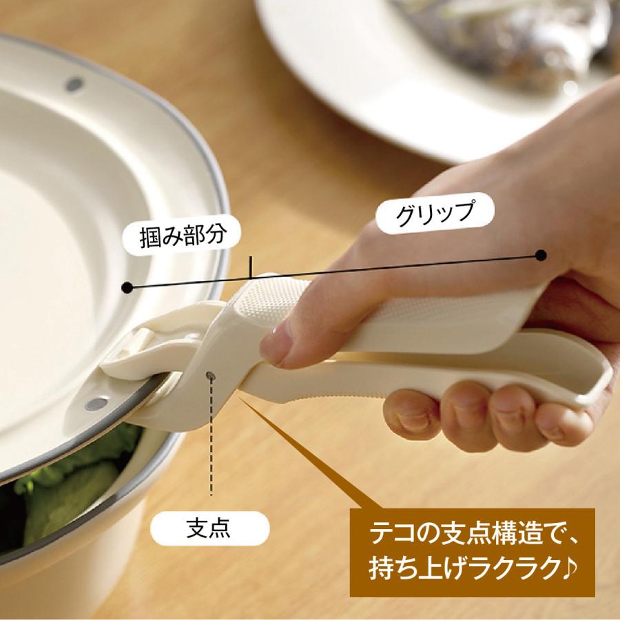 皿＆鍋つかみ 皿つかみ 電子レンジ・オーブン対応 耐熱グリッパー 滑り