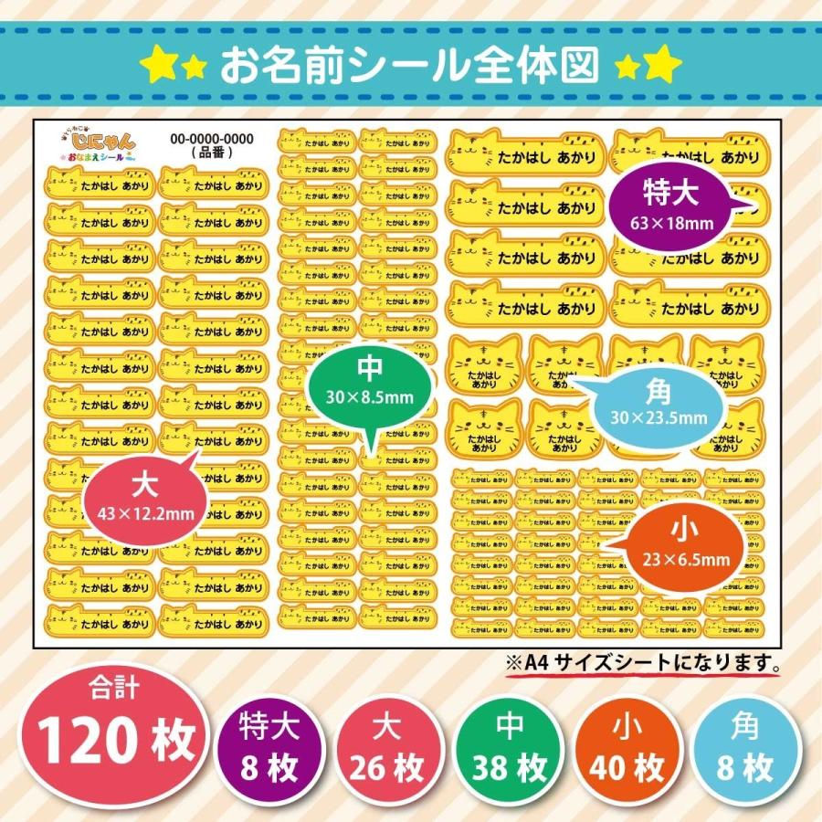 ノンアイロン 耐水お名前シール おなまえシール 名前シール ネームシール 食洗器 レンジok 洋服タグ キャラクター かわいい ねこ ネコ じにゃん Name 001 Name 001 ご注文ドットコム 通販 Yahoo ショッピング