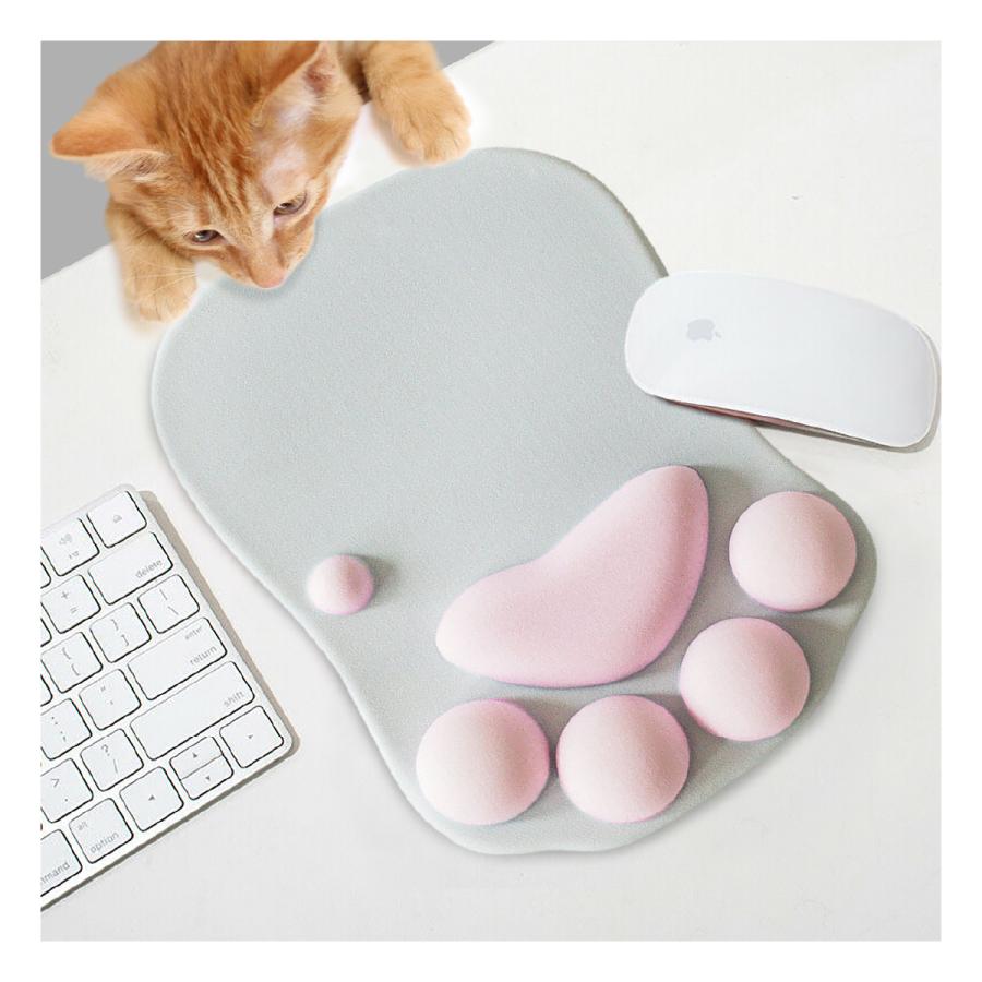 マウスパッド 肉球 猫 ネコ かわいい おしゃれ リストレスト 手首 おもしろ ぷにぷにジェル Neko Pad Neko Pad ご注文ドットコム 通販 Yahoo ショッピング