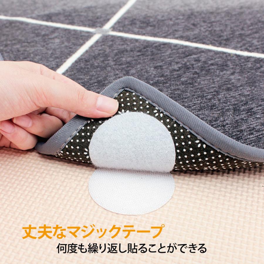 マジックテープ 両面テープ 超強力 30枚セット 丸形 角形 強力