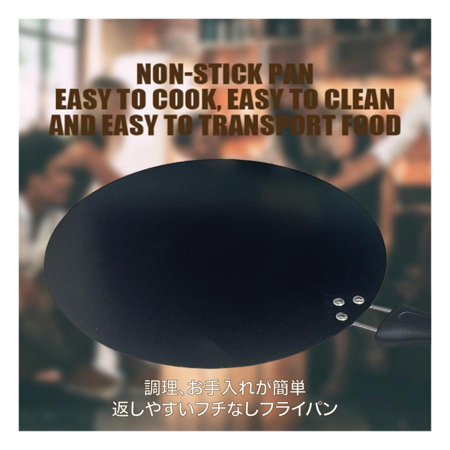 クレープパン 30cm クレープ トンボ付き IH対応 ハンディ クレープパン 30cm クレープ トンボ付き IH対応 ハンディ