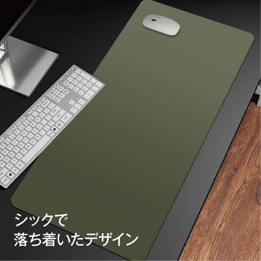PCマット2セットP8 PC デスクマット パソコン ノートパソコン 70×30cm 滑らない 防水 汚れ