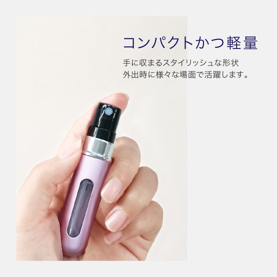 アトマイザー 香水 クイック 携帯 持ち運び ワンプッシュ 詰め替え