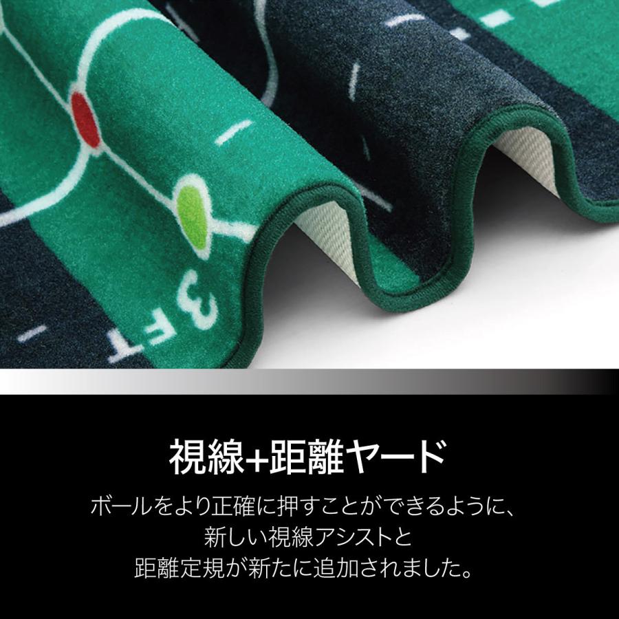 ゴルフ パターマット 3m 自動返球機能付き ゴルフ練習マット パター