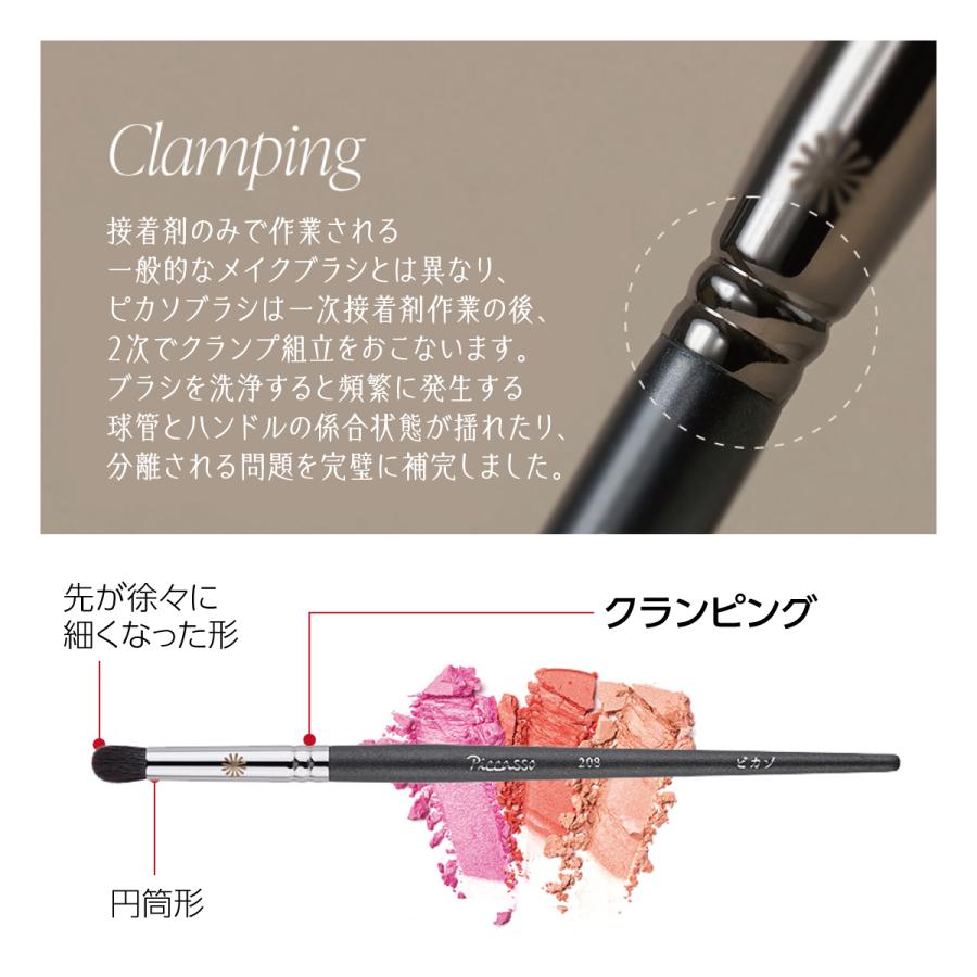 アイシャドウブラシ 2本セット 平ブラシ メイクブラシ リキッド