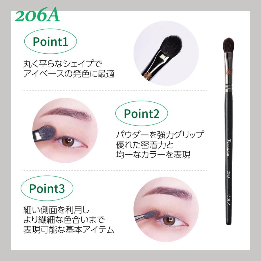 Piccasso フェイスブラシ 3本セット Piccasso フェイスブラシ 3本セット