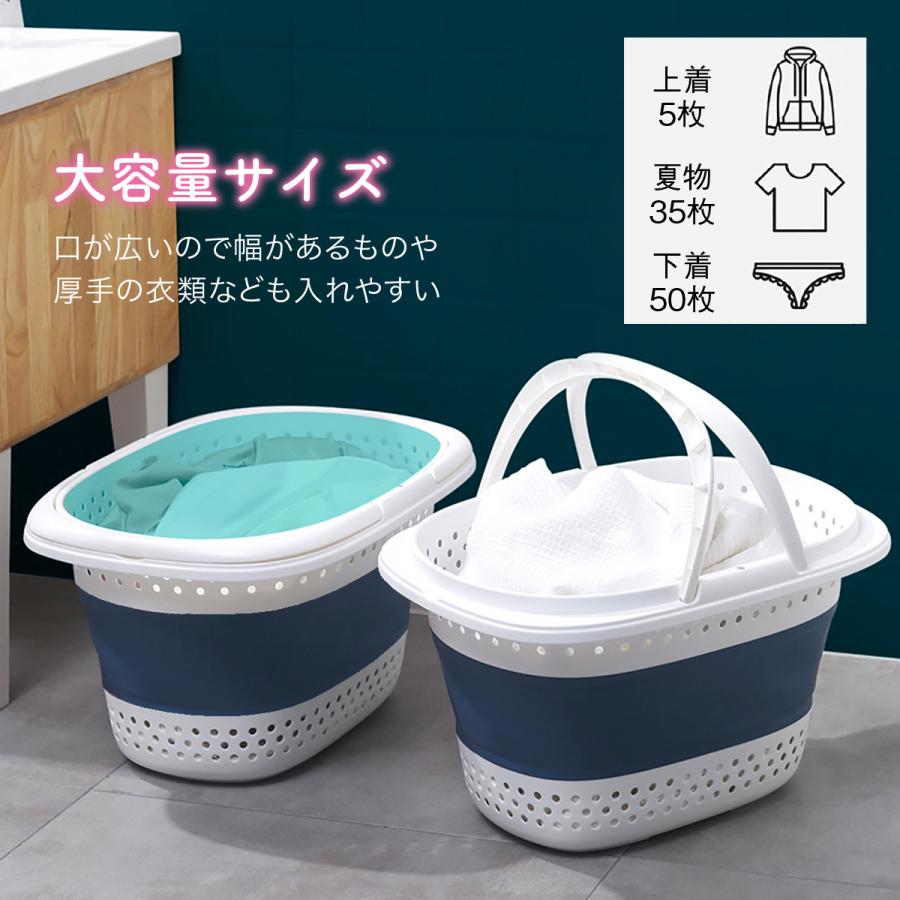 ランドリーバスケット 折りたたみ ソフトバスケット ランドリー