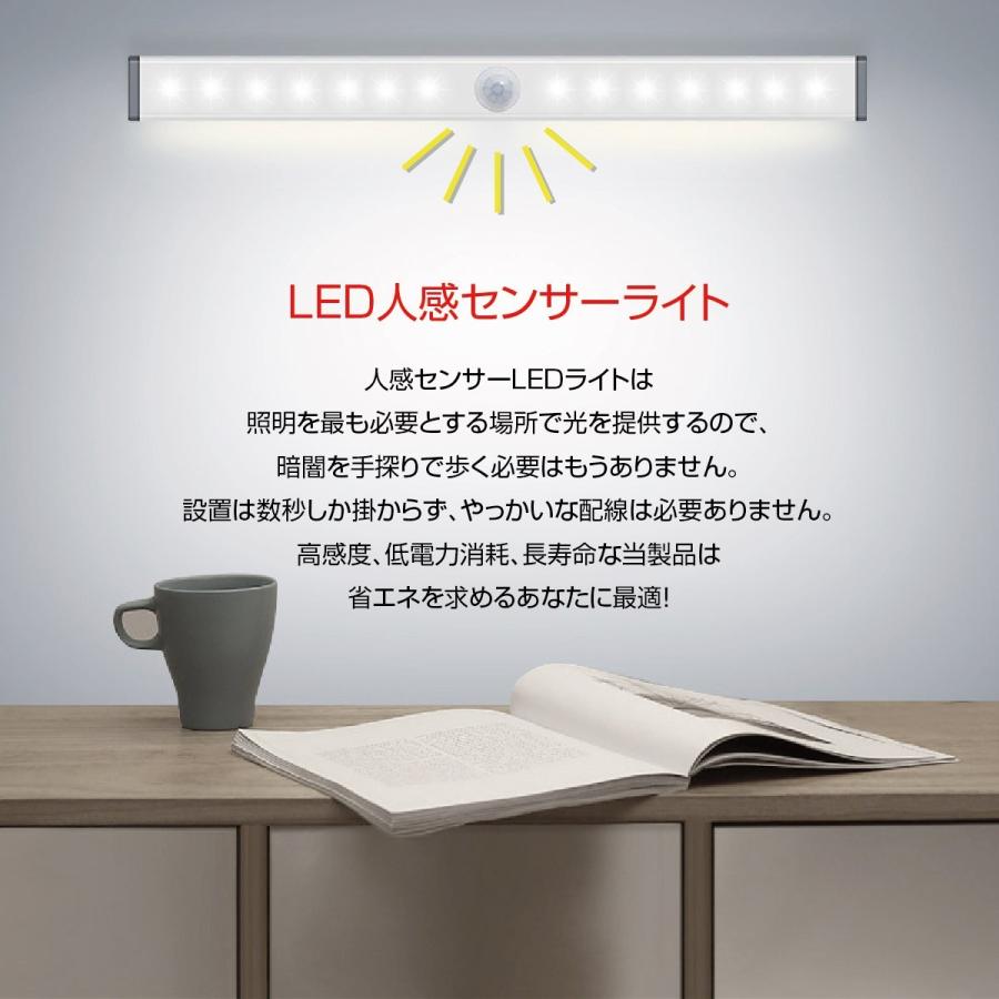 LEDライト 感知式 照明 人感 センサーライト ledセンサーライト 人感センサー ライト 屋外 室内 小型 玄関 クローゼット 廊下 jiang senser-01｜gochumon｜03