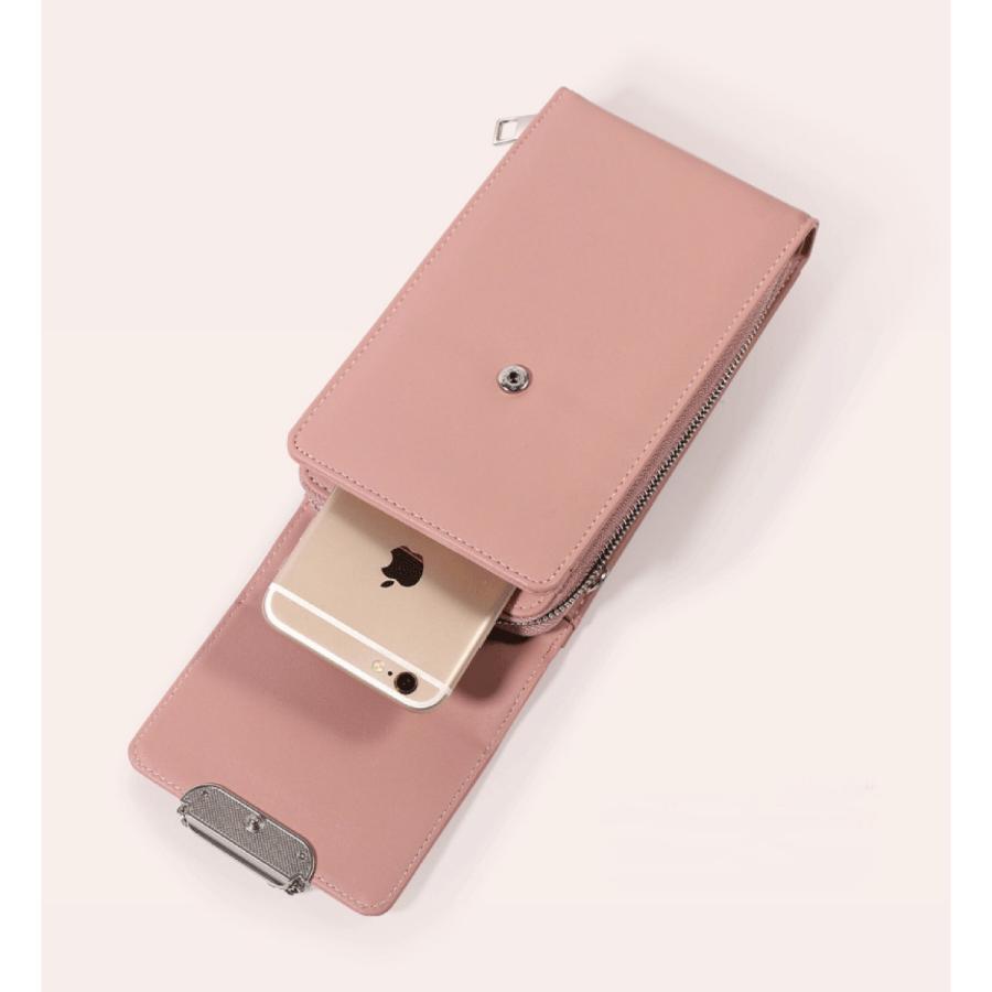 スマホショルダー ストラップ 紐 スマホポーチ 入れたまま