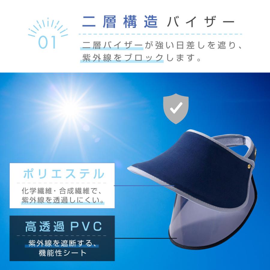 UVカット帽子 サンバイザー UVカット レディース 帽子 おしゃれ ゴルフ