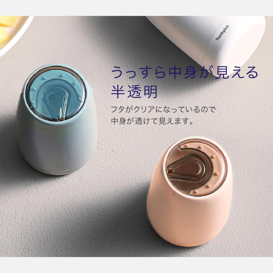 爪楊枝入れ 爪楊枝 ケース つまようじ ホルダー ワンプッシュ tooth