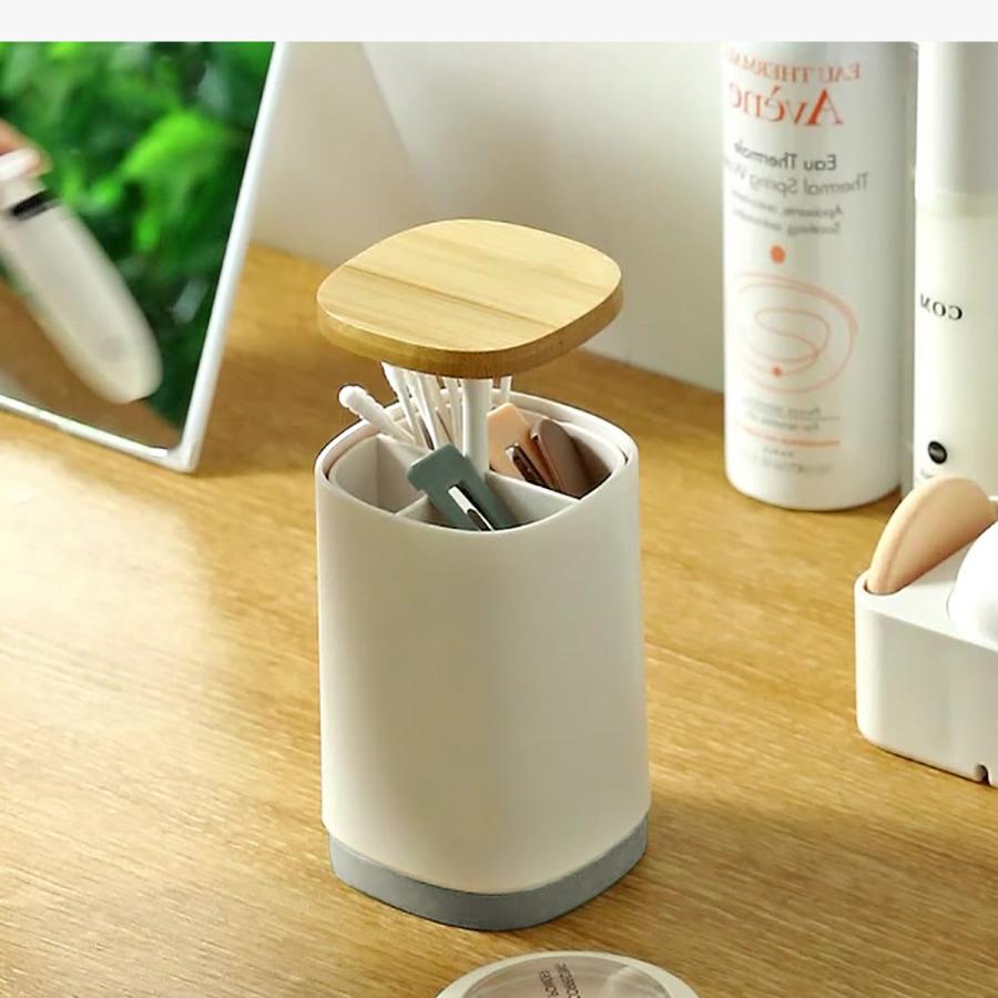爪楊枝入れ 爪楊枝 ケース つまようじ ワンプッシュ ホルダー 竹