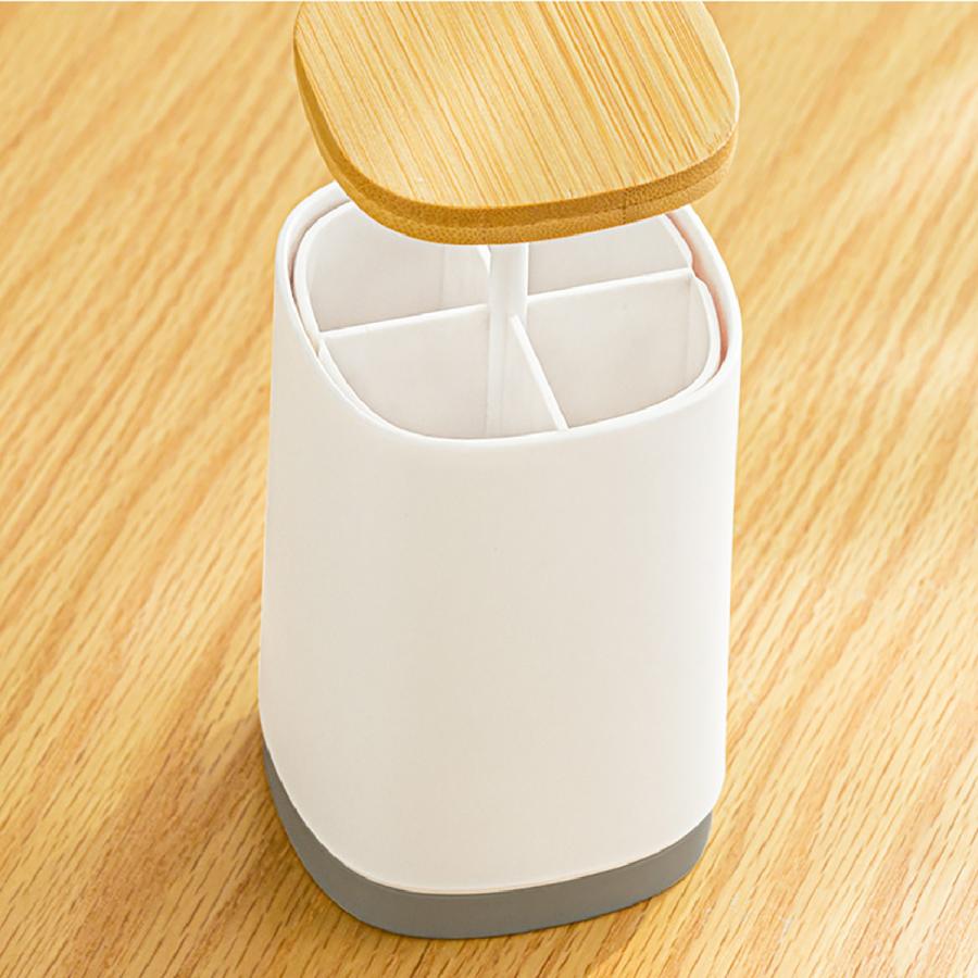 爪楊枝入れ 爪楊枝 ケース つまようじ ワンプッシュ ホルダー 竹