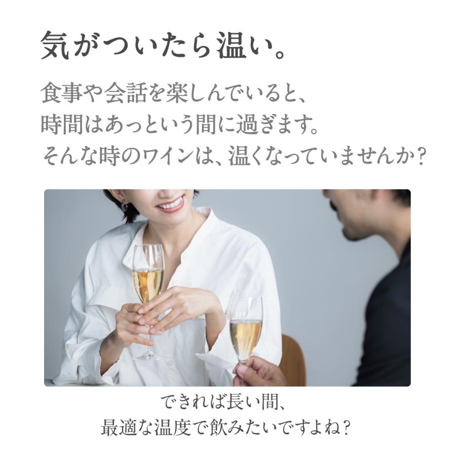 ワインチラー チラーポワラー ワインクーラー 飲み頃キープ 簡単
