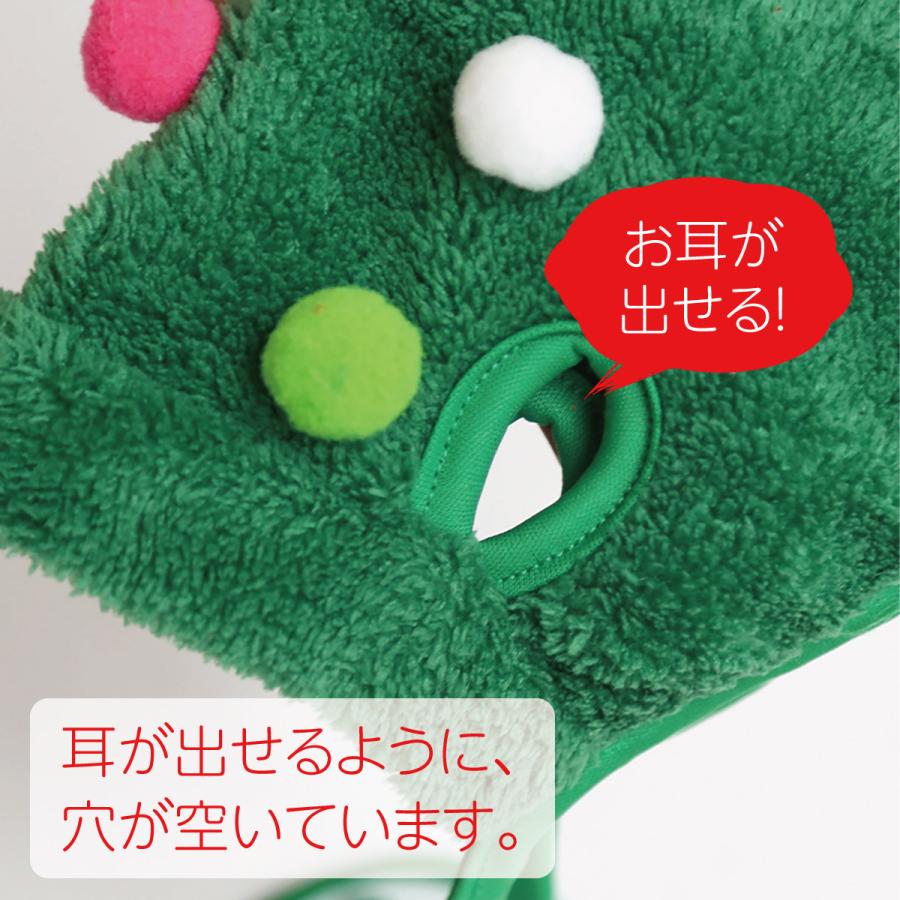 ペット用 クリスマスコスチューム 帽子 スタイ セット クリスマス