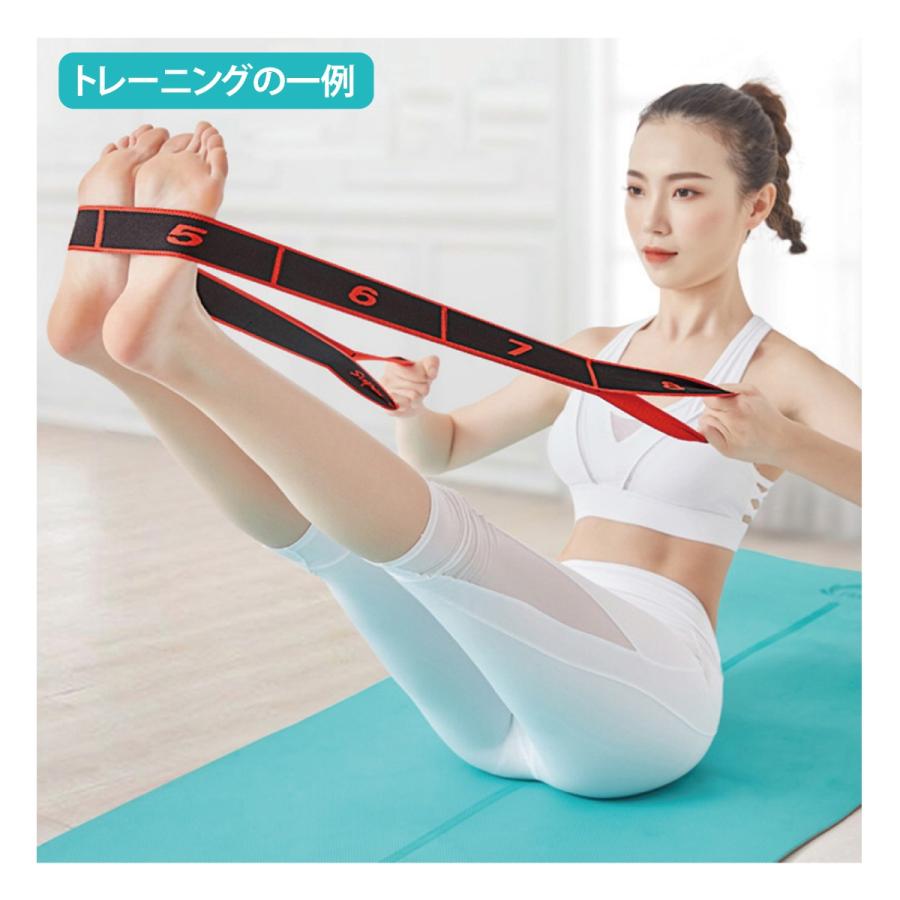 ヨガベルト ヨガストラップ ヨガバンド フィットネス ダイエット