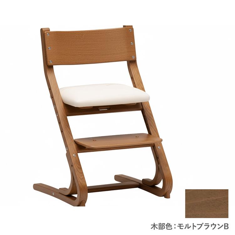 デスクチェア Fステップチェア F step chair CD1027 カリモク karimoku 学習イス 学習チェア 高さ調整 木製 国産 完成品の画像
