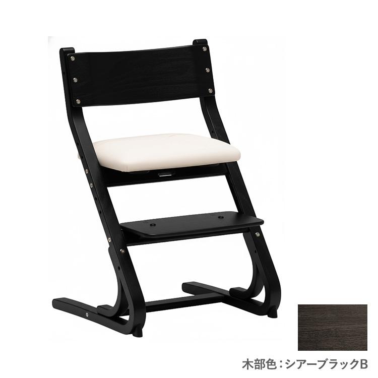 デスクチェア Fステップチェア F step chair CD1027 カリモク karimoku 学習イス 学習チェア 高さ調整 木製 国産 完成品の画像