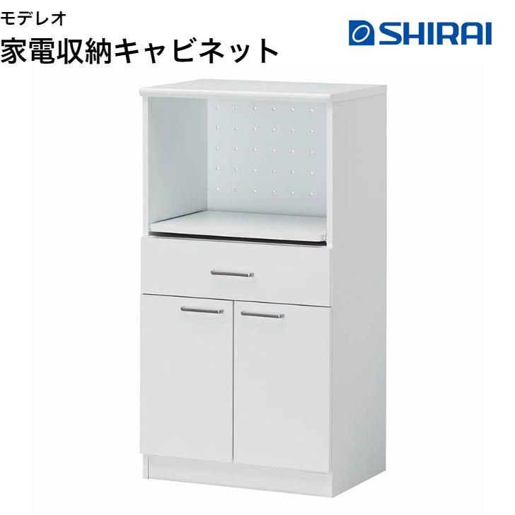 白井産業 モデレオ MDL-1160SDH MODELEO レンジ台 家電収納キャビネット　