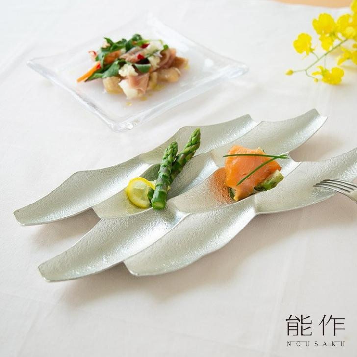 能作 笹のプレート SASA