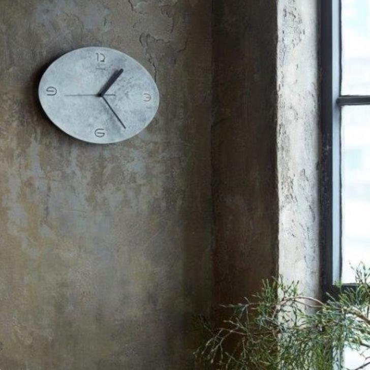 モメンタムファクトリー・Orii 掛時計 time and space オーバル OVAL