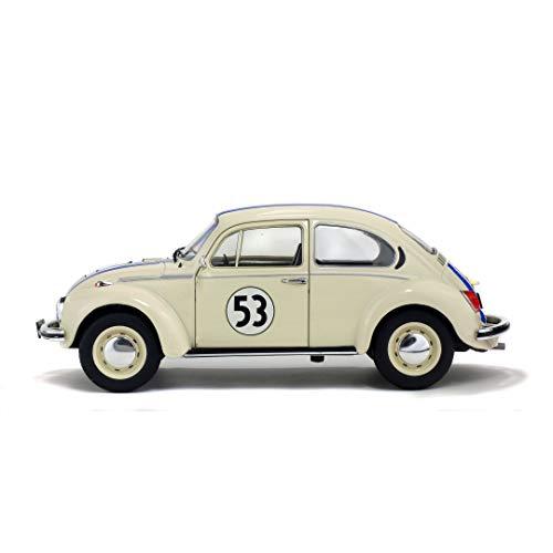 ソリド ビートル ワーゲン ミニカー 1/18 S1800505 Beetle ハービー ホワイト｜goda-shoten｜02