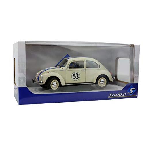 ソリド ビートル ワーゲン ミニカー 1/18 S1800505 Beetle ハービー ホワイト｜goda-shoten｜07