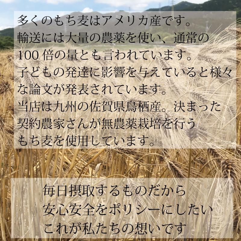 もち麦  お徳用 2kg 業務用 国産 農薬不使用 栄養価最高峰の殻付き紫もち麦品種｜godaihasebegift｜05