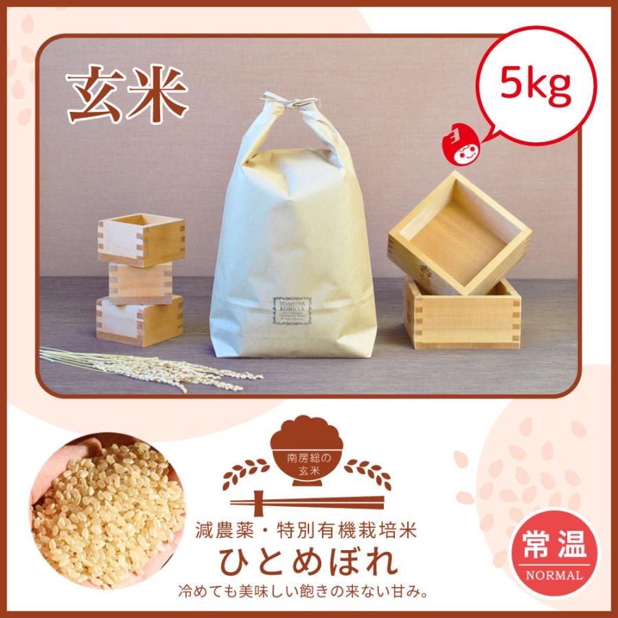 120袋限定！】☆玄米 ひとめぼれ 5kg 送料無料 令和7年産 減農薬 特別